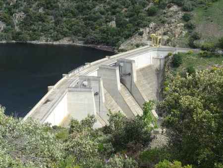 Le barrage de Vinça