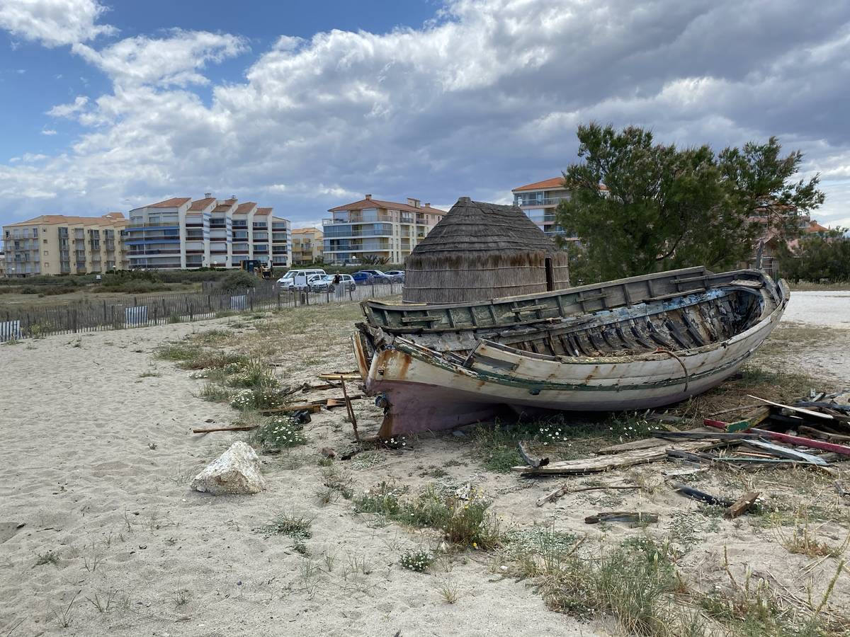 Cabanes de pêcheurs au Barcarès