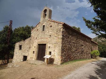 La chapelle de la Pave, à Argelès-sur-Mer.