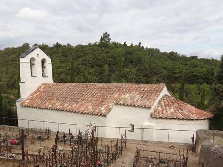 La chapelle St Saturnin, au cimetière de Montauriol.