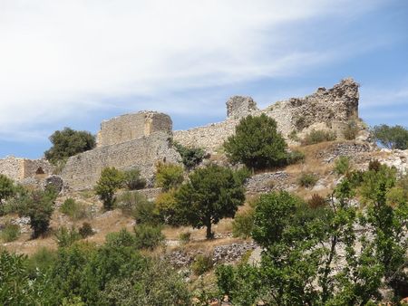 Le château Saint-Pierre, à Fenouillet