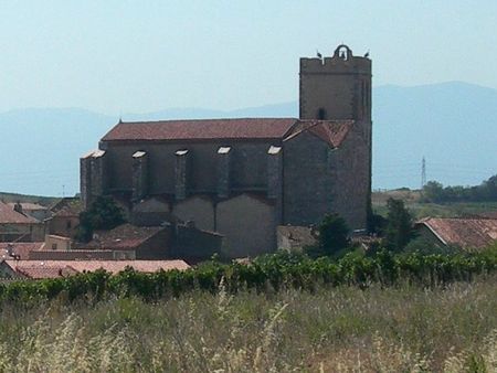 Eglise paroissiale de la Vierge, à Baixas.