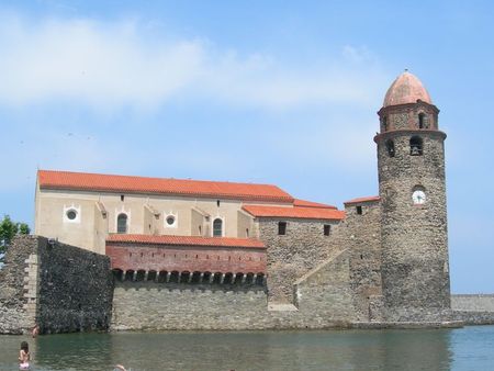 L'église Notre-Dame des Anges, à Collioure.