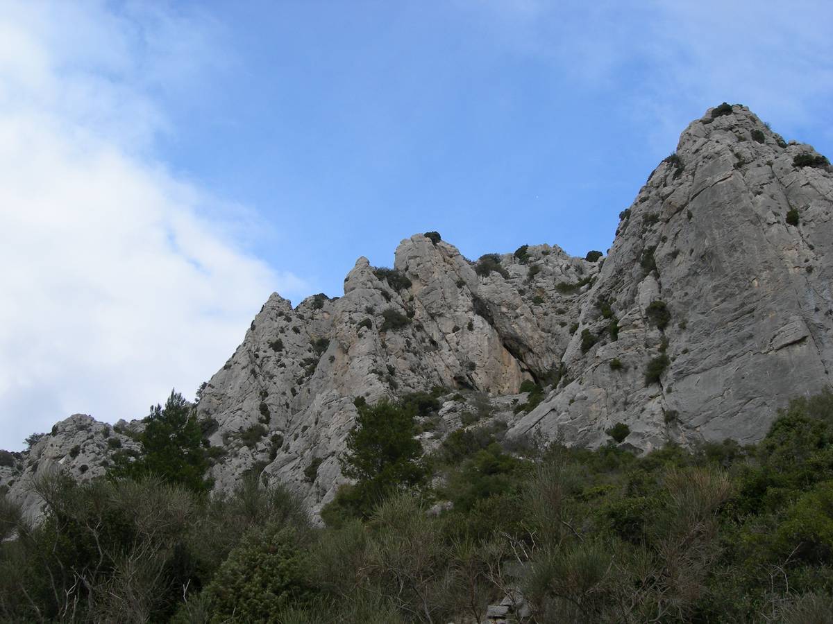 Falaises de Vingrau