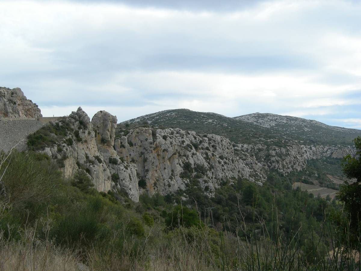 Falaises de Vingrau