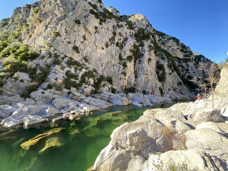 Les gorges du Gouleyrous, à Tautavel.