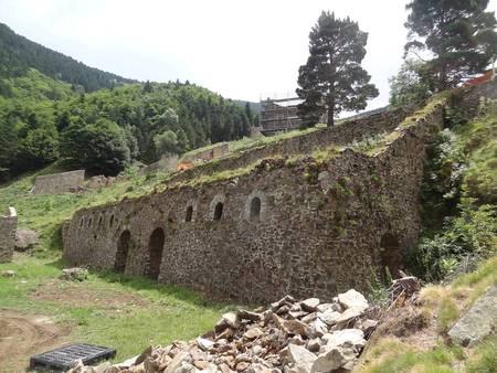 Mine de la Pinouse, à Valmanya