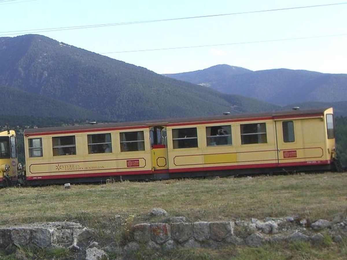 Train jaune