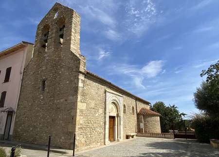 L'église paroissiale Ste Marie de Brouilla