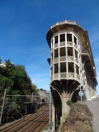 Le belvédère du rayon vert, à Cerbère.