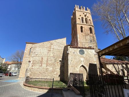 L'église St Vincent, à Claira.