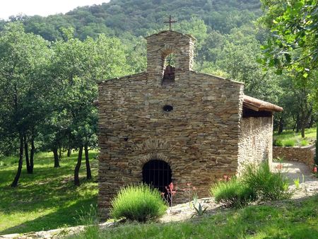 La chapelle Sainte-Julie de Vallventosa, à Corbère.