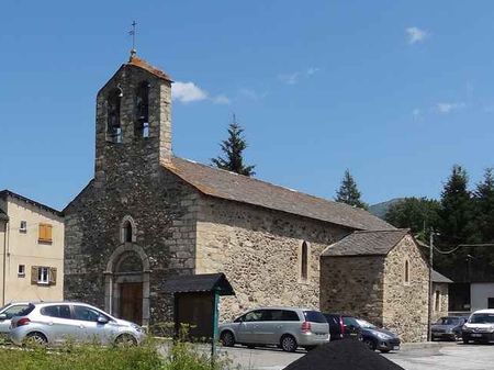 L'église paroissiale St-Jean-Baptiste de Puyvalador