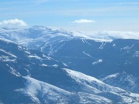 La station de ski du Puigmal, sur le territoire d'Err.