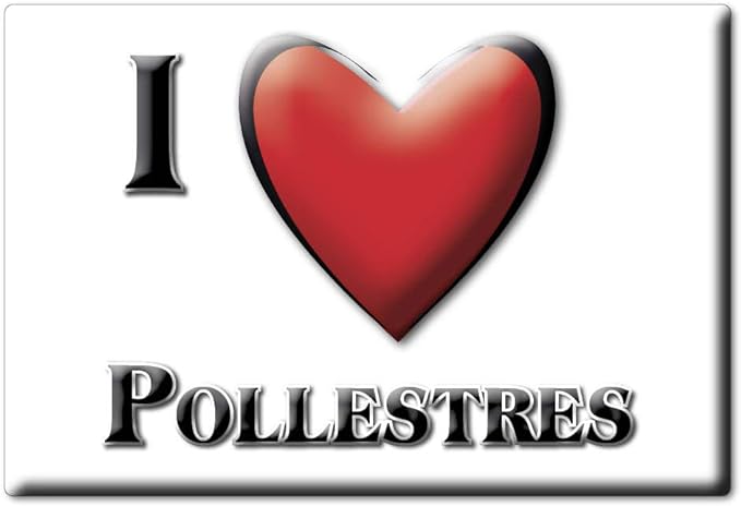 Magnet I love Pollestres