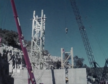 Construction du téléphérique