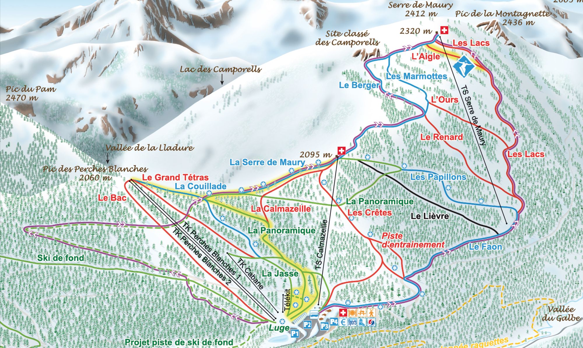 Pistes de Formiguères